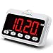 DreamSky Portable Digital Kitchen Timer with Large Red Number Display, Count Up & Down, Loud Alarms Timer with Volume Adjustable, Magnetic Back Stand, Battery Operated Timers for Cooking Baking.