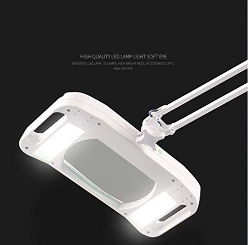 Maquillage light magnifing lampe avec stand clamp et loupe 10x - 2