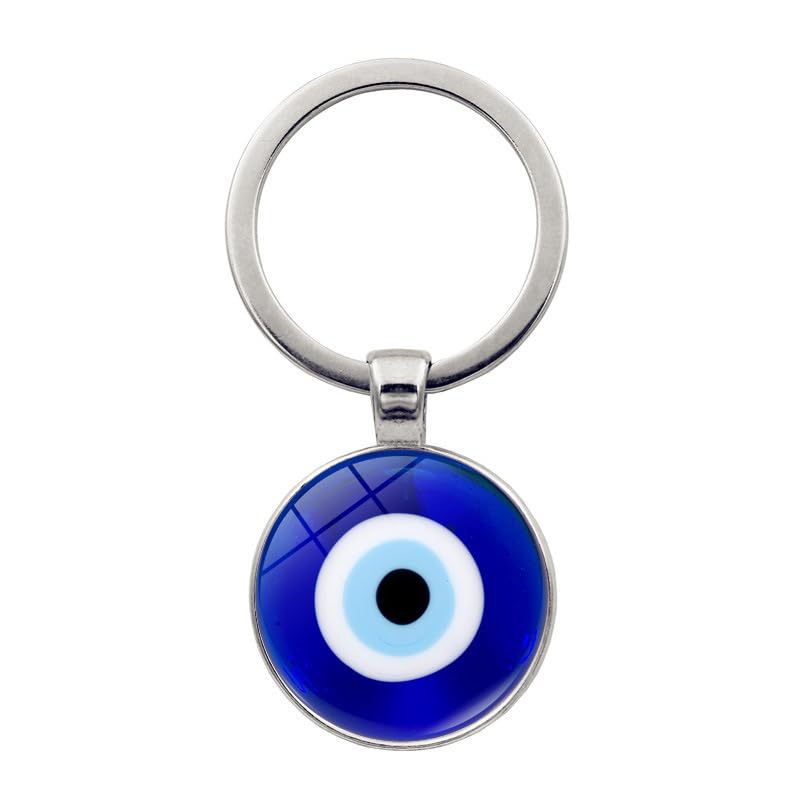 Evil Eye Keychains Charming Good Luck Protection Amulet Keychains for Women and Men