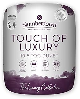 Slumberdown Touch Of Luxury King Size Duvet 10.5 Tog All Year Round Duvet King Size Bed