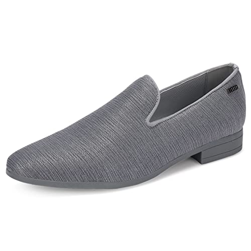 Image of UUBARIS Mens Dress Loafers Tuxedo Suit Slip on Shoes