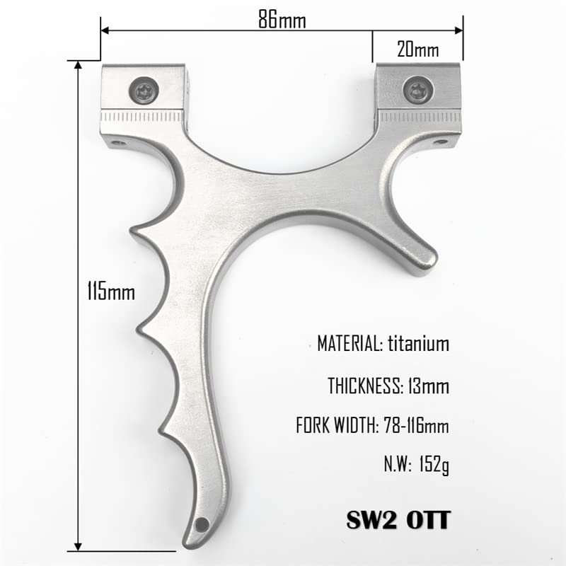 GZKBAND Titanium Sideway Catapult SW2, Slingshots - Amazon Canada