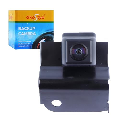 Image of No. 86790-35040 Rear View Backup Reverse Parking Camera /Rear View Camera | Compatible with Toyota FJ Cruiser 2009-2014 Parking Assist Reverse Camera with Dynamic Trajectory Lines 170 Wide Angle