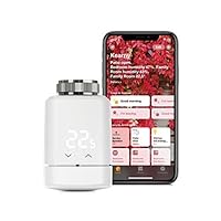 eve Thermo - Valvola termostatica intelligente con display a LED, controllo automatico della...