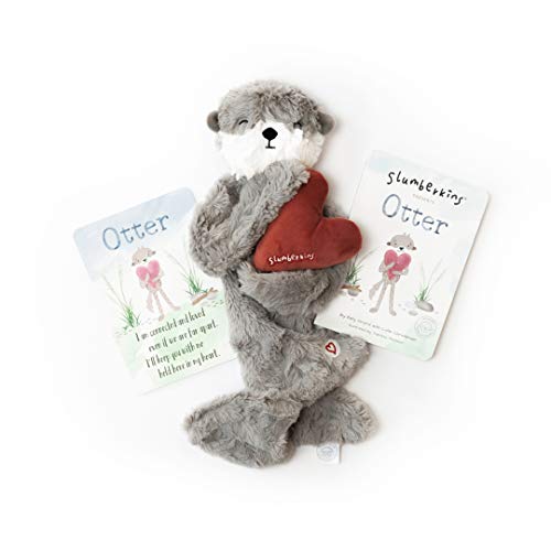Slumberkins Otter Snuggler & Book | Deepens Family Bonds | Social Emotional Tools for Ages 0+