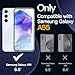 for Galaxy A55 5G Case,Samsung A55 Case w/Tempered Glass Screen Protector(Full Coverage) [Full-Body][15FT Mil-Grade][Built-in Kickstand] Car Magnetic Protective Cover for Women Man Blue Star Galaxy