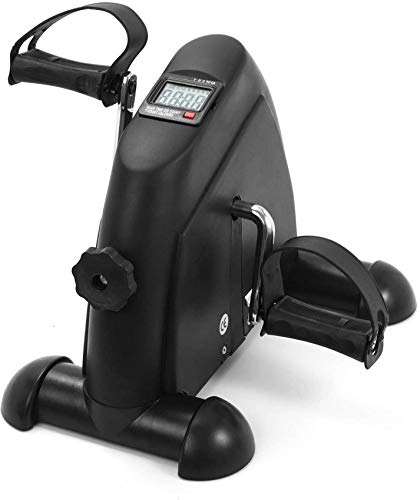 Cycle de pédale vélo d'exercice avec écran LCD et mini stepper d'intérieur - 2
