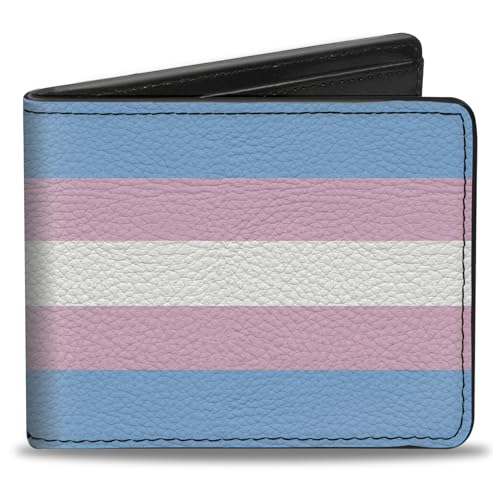 Image of Buckle-Down Men's Standard Bifold Wallet Pride, 4.0 inch x 3.5 inch
