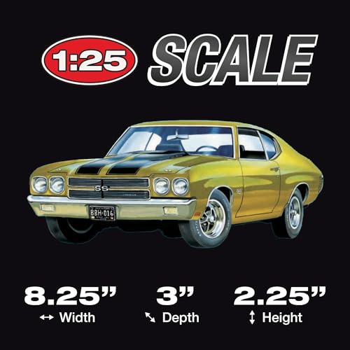 AMT Modelo a Escala 1:25 Chevy Chevelle SS 1970 miniatura 5