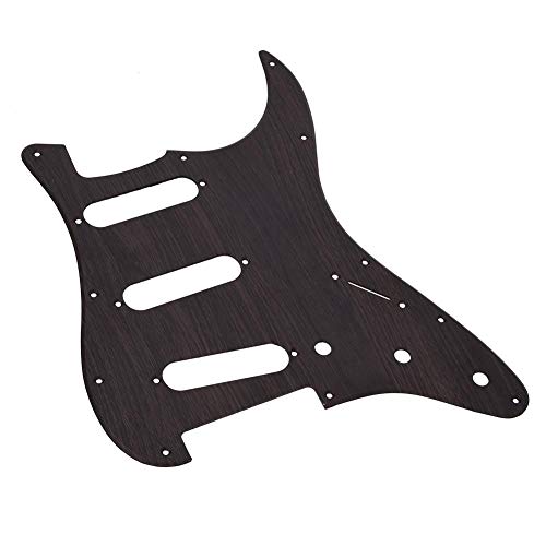 Pickguard de guitarra elétrica, Pickguard de guitarra, Placa de proteção de guitarra de madeira Play