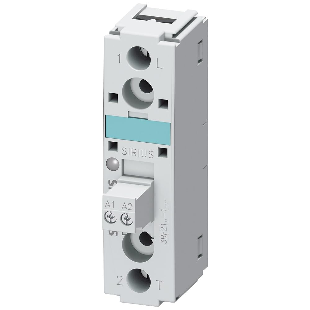 Relè a semiconduttore monofase 3RF2 intervallo 22,5 mm 30 A 24-230 V / 110-230 V CA Collegamento a Morsetto a Vite