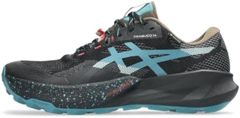 【treacle】ASICS アシックス TRABUCO 14 GTX ASICS Tênis de corrida masculino Trabuco 14 GTX Trail, Preto/Misty