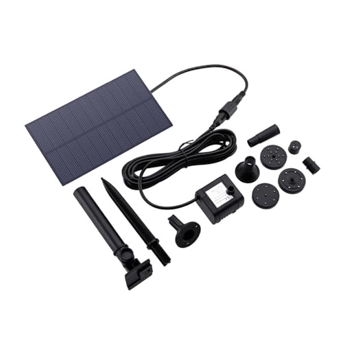 CIYODO Fontanna Solarna Pompa Do Stawu Fontanna Solarne Fontanny Ogrodowe Zanurzalna Pompa Wodna Zasilanej Energią Słoneczną