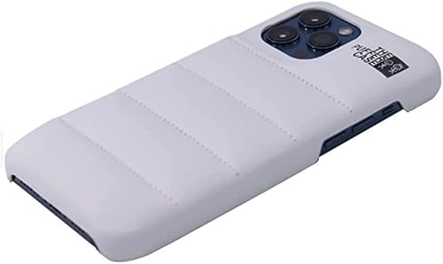 Miniatura 5 de Funda acolchada para iPhone 13 de 6.1 pulgadas. Funda protectora 3D de plumón suave al tacto suave forro de microfibra antiarañazos de alta