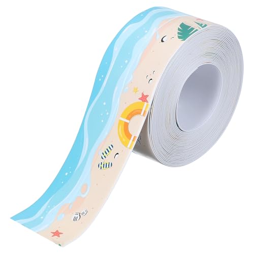 Joint de salle de bain étanche avec le ruban PVC autocollant PATIKIL pour stopper les fuites