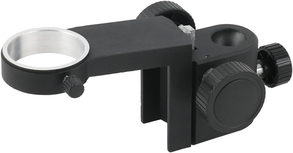 ZTBH Microscope Accessories Kit 50mm Adjustable Video Microscope Camera Stand Holder Microscope Focusing Accessories Microscope Slides(Pillar)