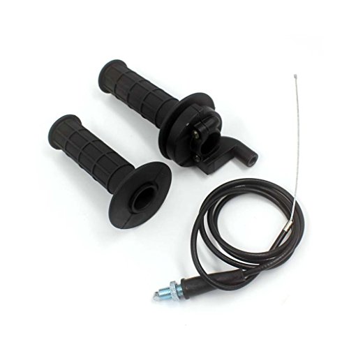 HURI 50inch Throttle Grip with Cable Handle Bar for 97cc