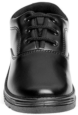 Image of Onbeat Boys Black School Shoes