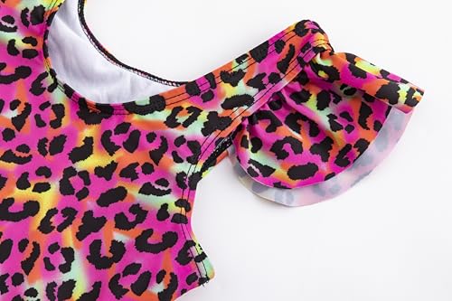 Image of LIZENS Girls Swimwear One Piece Swimsuit Toddler Cute Beach Bathing Suit