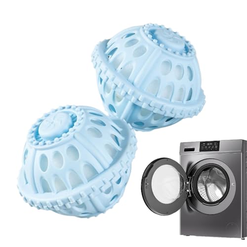 Ballones para lavandería sin detergente, bolas de lavandería de lavado - Bailes para lavandería No detergente para secadora | Removedor de olor, suministros de limpieza del hogar para el hogar, viajes