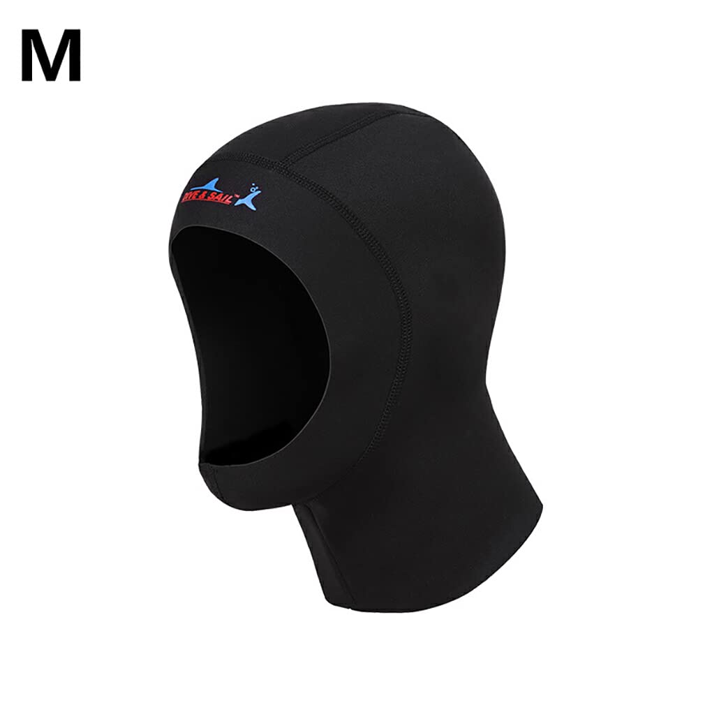 VOILE DE PLONGÉE 1 MM Casquettes De Plongée Néoprène Thermique CR Super Élastique Équipement De Plongée Couvre-Cou Couverture Bonnet De Bain pour Hommes