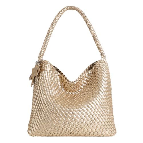 Bolso Tote Trenzado de Cuero Vegano para Mujer miniatura 1