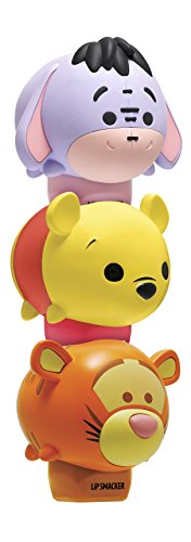Lip Smacker Disney Tsum Tsum Lip Balm Trio, Winnie The Pooh/Tigger/Eeyore, 3 Count
