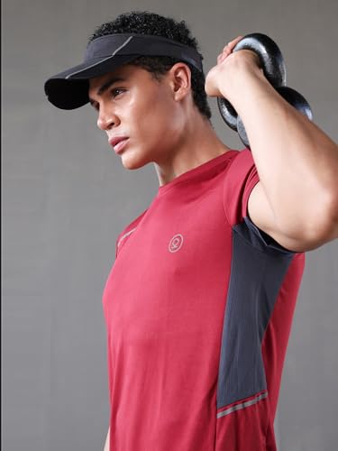 Image of CHKOKKO Gym T Shirts for Men Workout Quick Regular Dry Fit Sports Tshirt for man Breathable Moisture-Wicking Half Sleeve Round Active wear Running Boys T Shirt