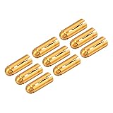 PATIKIL Dart Flight Protectors, Aluminum Alloy Dart Accessories Wing Savers for Steel & Plastic Flights - 9 Pack (Gold Tone)