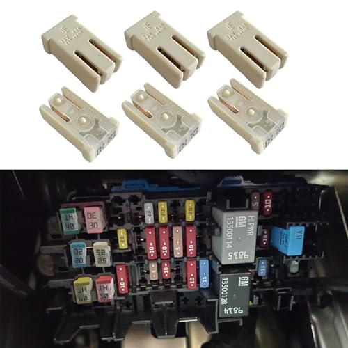 Fusible MCASE en panne ? Remplacez-le par ce lot de 6 micro cartouches 25A pour éviter le remorquage