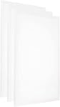 PATIKIL Paint Canvases pour la peinture, paquet de 3 16x24 Panneaux de panneau d'art en feutre pour acrylique, huile, peinture Tempera, blanc