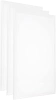 Vista 8 de PATIKIL Paneles de lienzos de pintura para pintura, paquete de 3 paneles cuadrados de madera de 4 x 4 pulgadas, paneles de arte en blanco estirados