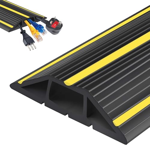 Passerelle de câble de sol flexible pour magasin usine et concert 4m
