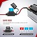 Nilight Led Light Bar Wiring Harness Kit 16AWG 12V On Off Waterproof Switch Power Relay Blade Fuse-4 Leads
