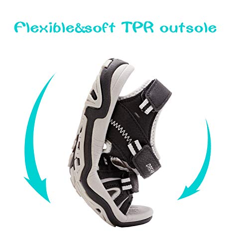 Image of DREAM PAIRS Boys Girls Sandals Kids Athletic Summer Sports Water Shoes for Toddler /Little Kid /Big Kid