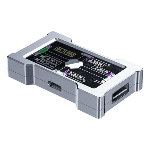 Adaptador USB para juegos de 3 puertos multipuerto con pantalla LED 5