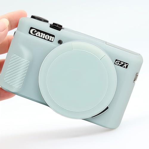 Funda para Canon Powershot G7X Mark II silicona verde miniatura 6