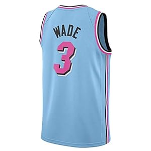 Dwyane Wade # 3 mannen basketbal Jersey, Miami Heat Retro Swingman Jerseys