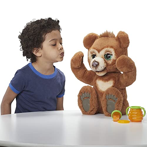 FurReal Cubby, Mein Knuddelbär, interaktives Plüschtier, ab 4 Jahren Braun