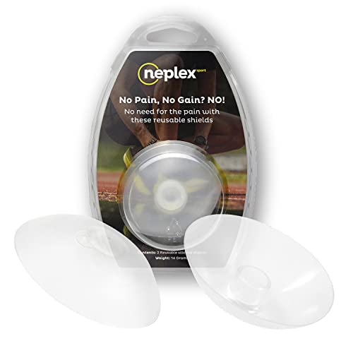 Protège-tétons silicone course à pied pour courir un marathon sans douleur ni frottement