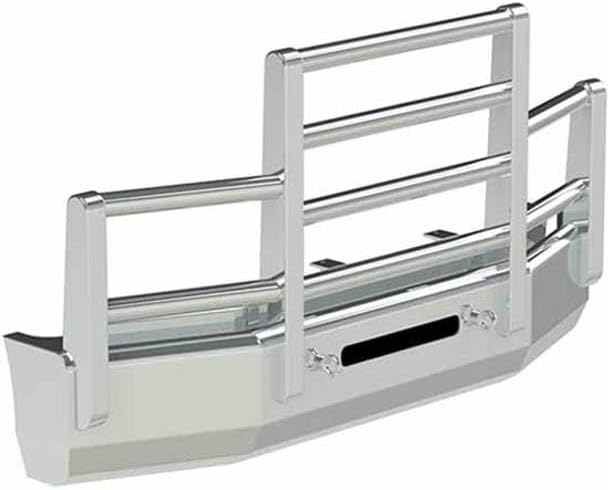 Replacement For KENWORTH T660 YEAR 2013 AERO 4 POST BUMPER GRILLE GUARD by Technical Precision