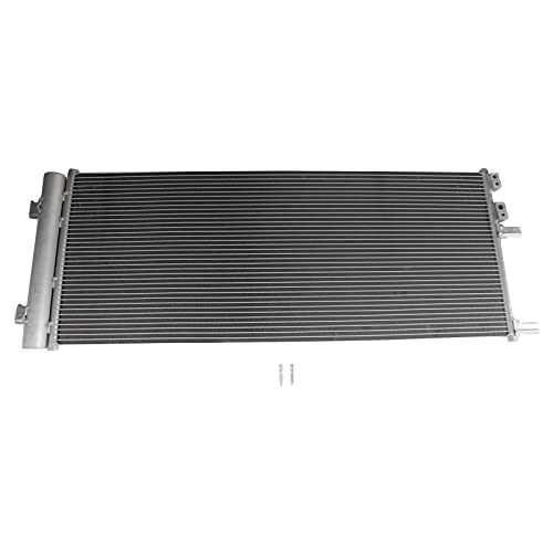 Image of TRQ A /C Condenser & Receiver Drier Assembly for 20-25 Chevrolet Silverado 2500 HD 20-25 Silverado 3500 HD 20-25 GMC Sierra 2500 HD 20-25 Sierra 3500 HD