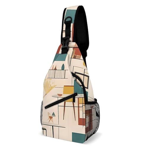Sac de poitrine en diagonale étanche pour protéger vos objets en voyage