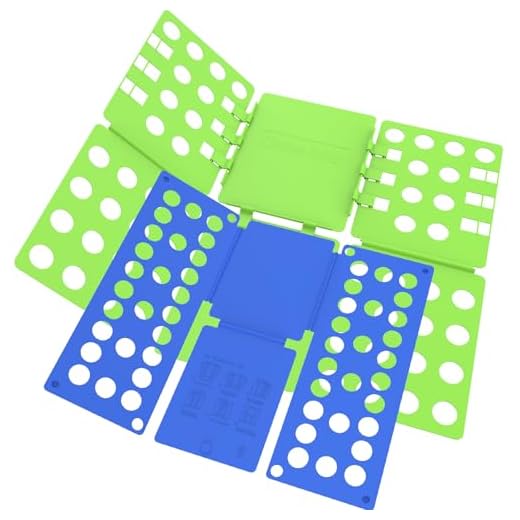 BoxLegend Shirt Folding Board Shirt Folder Clothes Folder T Shirt Folding Board Shirt Folder Board Kids Clothes Folding Board Folding Clothes Board Laundry Folding Board Easy and Fast(Green&Blue)