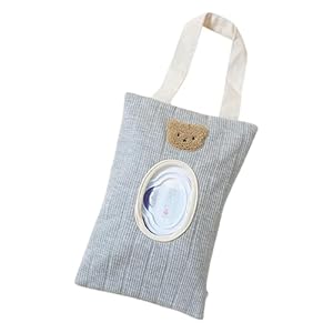 Lerpwige she1qi_cxy Baby Feuchttüchertasche Bär Grau