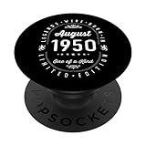 Photo Gallery le leggende sono nate a agosto 1950 compleanno popsockets popgrip intercambiabile Photo Gallery le leggende sono nate a agosto 1950 compleanno popsockets popgrip intercambiabile
