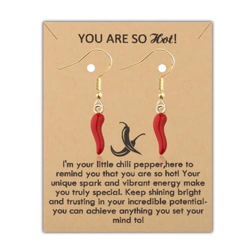 FAADBUK �`���y�b�p�[ ���`�x�[�V�����J�[�h �C�������O�t�� �E�C �`���y�b�p�[�M�t�g �|�W�e�B�u�`���y�b�p�[�M�t�g You're So Hot Gift, Mid, �X�e�����X�|