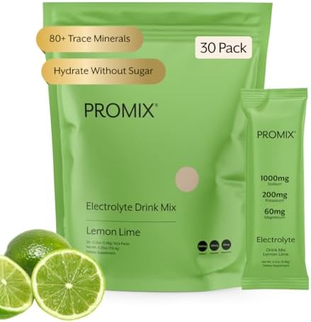 Amazon.com: ProMix Nutrition Electrolytes Powder Hydration Packets ...
