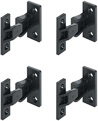 VICASKY 20 Stück Lagerverbinder Schwarz - Für Drahtwürfel Regale