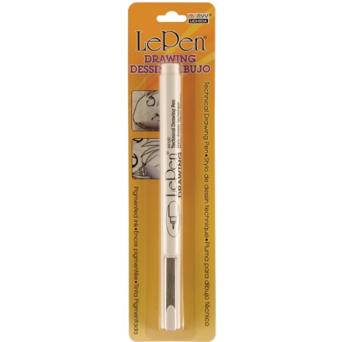 Le Pen Technical Drawing Pen Carded-Black 0.05 Point #TOP20